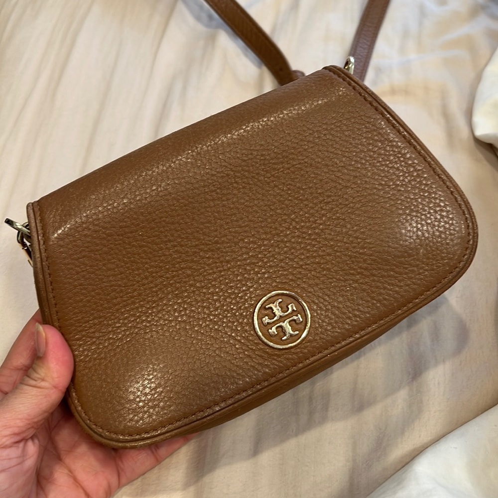 Tory Burch Brown Crossbody Bag